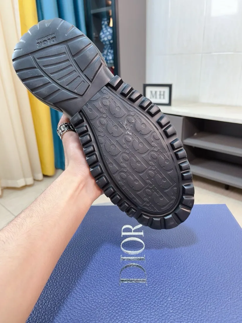 Men's shoes💰600🌹🌹【Dior】 All materials selected on the official website are carefully made according to the original materials💥Only the most beautiful and best original shoes😡The upper is made of the same material as the counter, elastic breathable mesh and glue combined💥TPR original outsole💥Size: 38-44💥